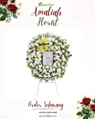 Krans Bunga Duka Cita di Suana